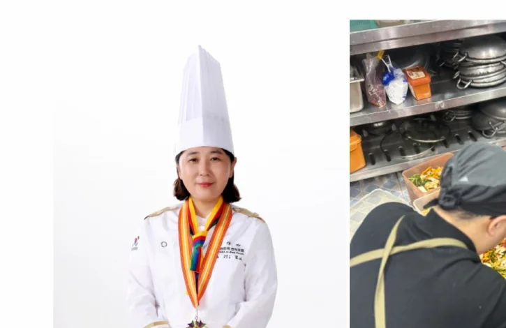 김미라 조리명인과 게국지 김치 준비 과정
